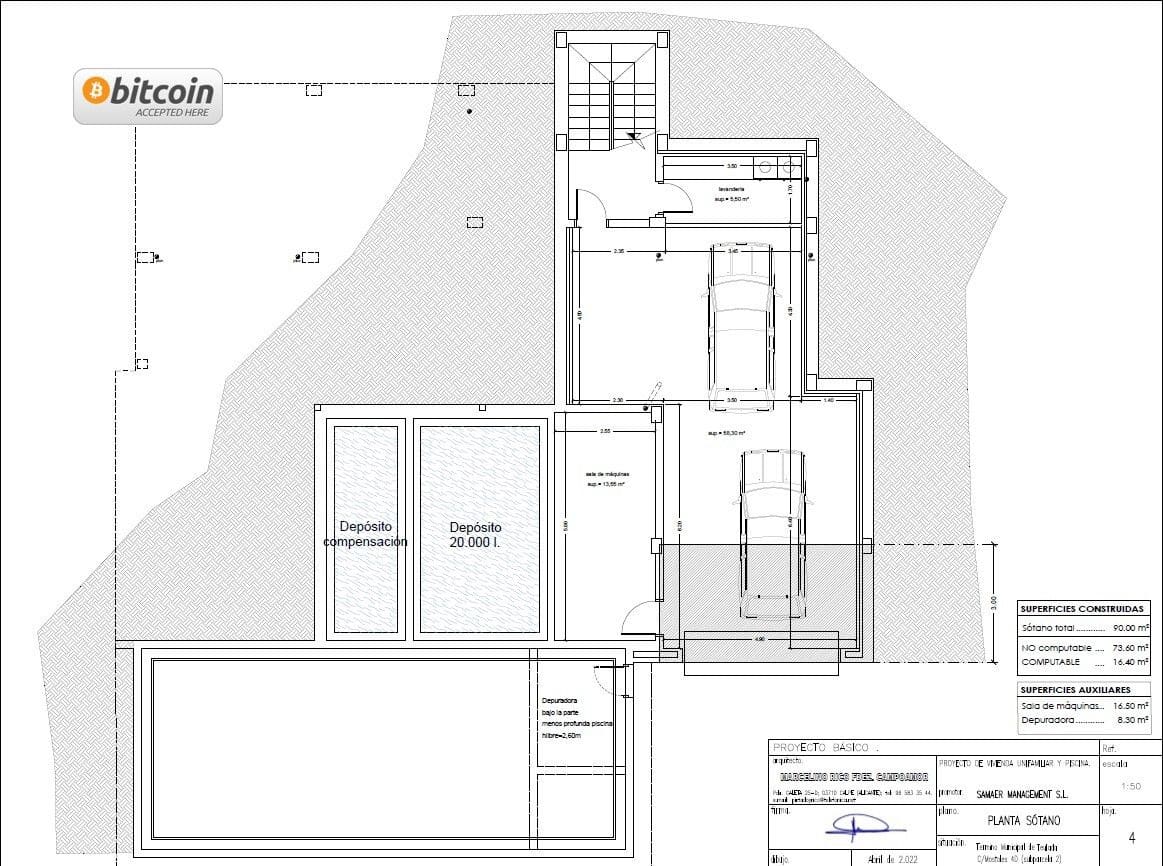 4 soverom Villa til salgs i Moraira med svømmebasseng garasje - € 1 995 000 (Ref: 7985930)