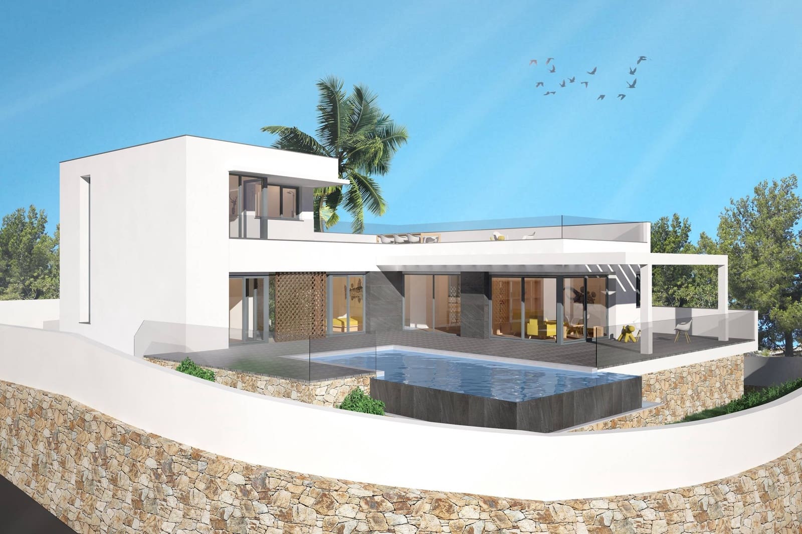 3 soverom Villa til salgs i Moraira med svømmebasseng garasje - € 2 250 000 (Ref: 8162220)