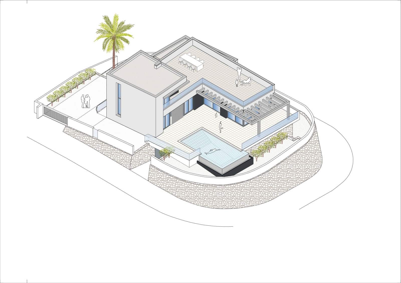3 soveværelse Villa til salg i Moraira med swimmingpool garage - € 2.250.000 (Ref: 8162220)