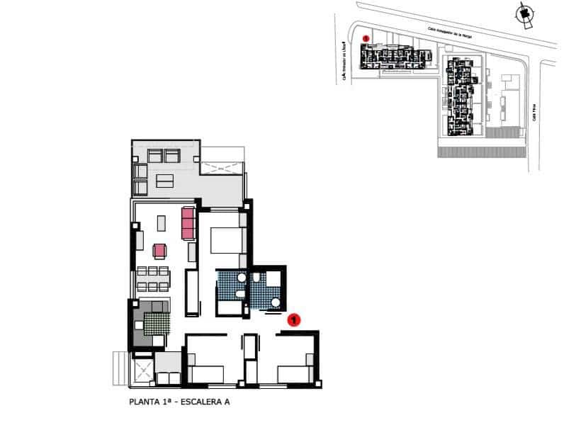 Apartamento de 2 habitaciones en Dénia en venta con piscina - 245.000 € (Ref: 8300738)
