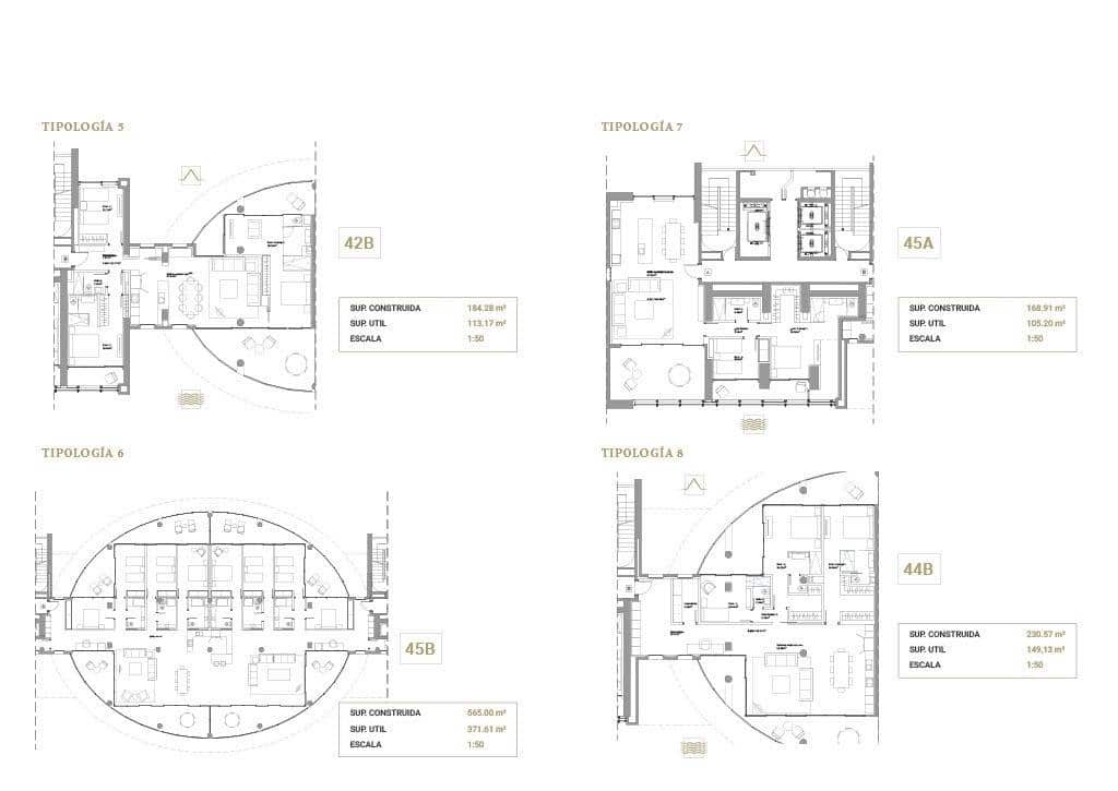3 makuuhuone Huoneisto myytävänä paikassa Benidorm mukana uima-altaan - 895 000 € (Ref: 8322772)