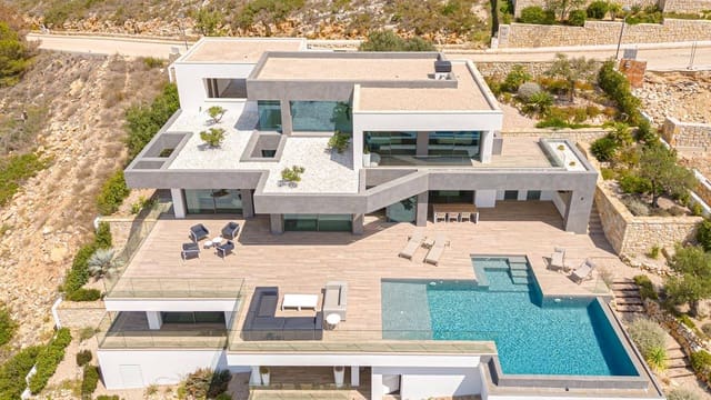 4 soveværelse Villa til salg i Cumbre del Sol, Benitachell / Benitatxell med swimmingpool garage - € 2.950.000 (Ref: 8493691)