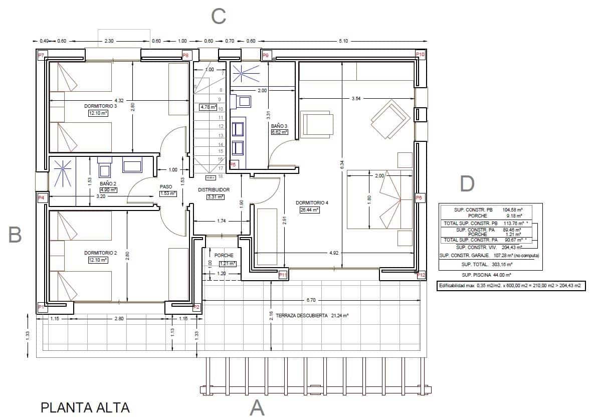 3 quarto Moradia para venda em Alcalali / Alcanali com piscina garagem - 945 000 € (Ref: 8698216)
