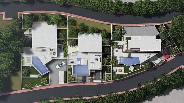 4 makuuhuone Huvila myytävänä paikassa Maryvilla, Calpe / Calp mukana uima-altaan 
autotalli - 1 550 000 € (Ref: 8743631)