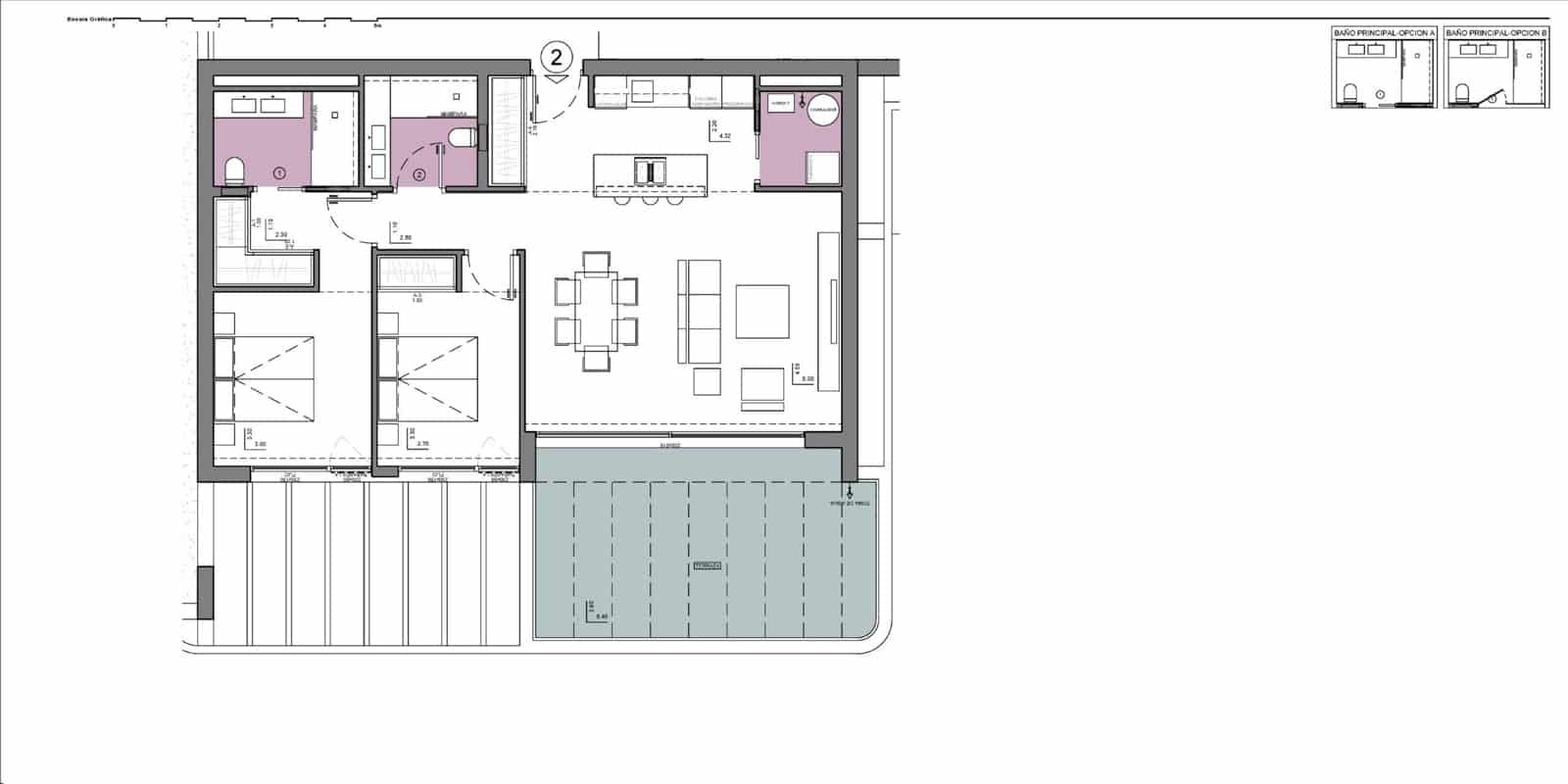 2 slaapkamer Appartement te koop in Calpe / Calp met zwembad - € 587.000 (Ref: 9026608)
