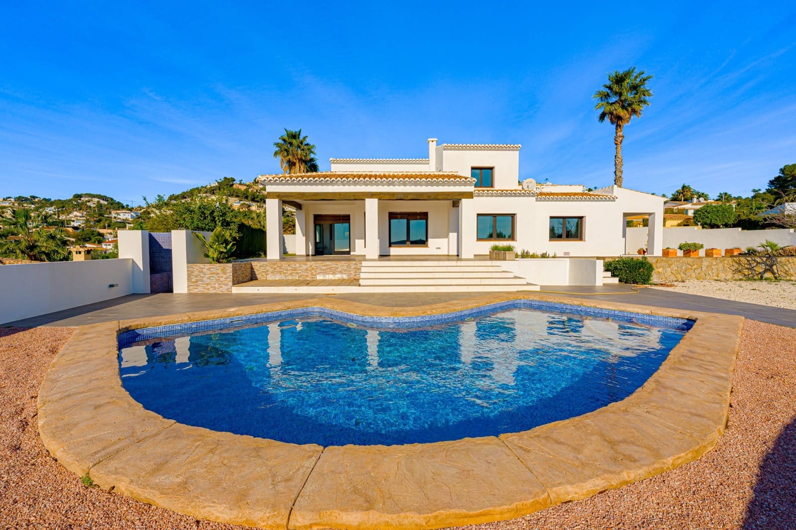 4 makuuhuone Huvila myytävänä paikassa Moraira mukana uima-altaan - 1 440 000 € (Ref: 9118636)