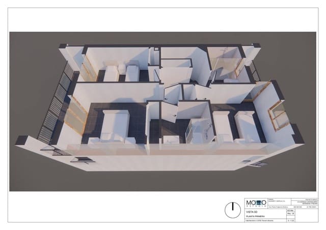 3 sovrum Radhus till salu i Parcent med pool garage - 225 000 € (Ref: 9132256)