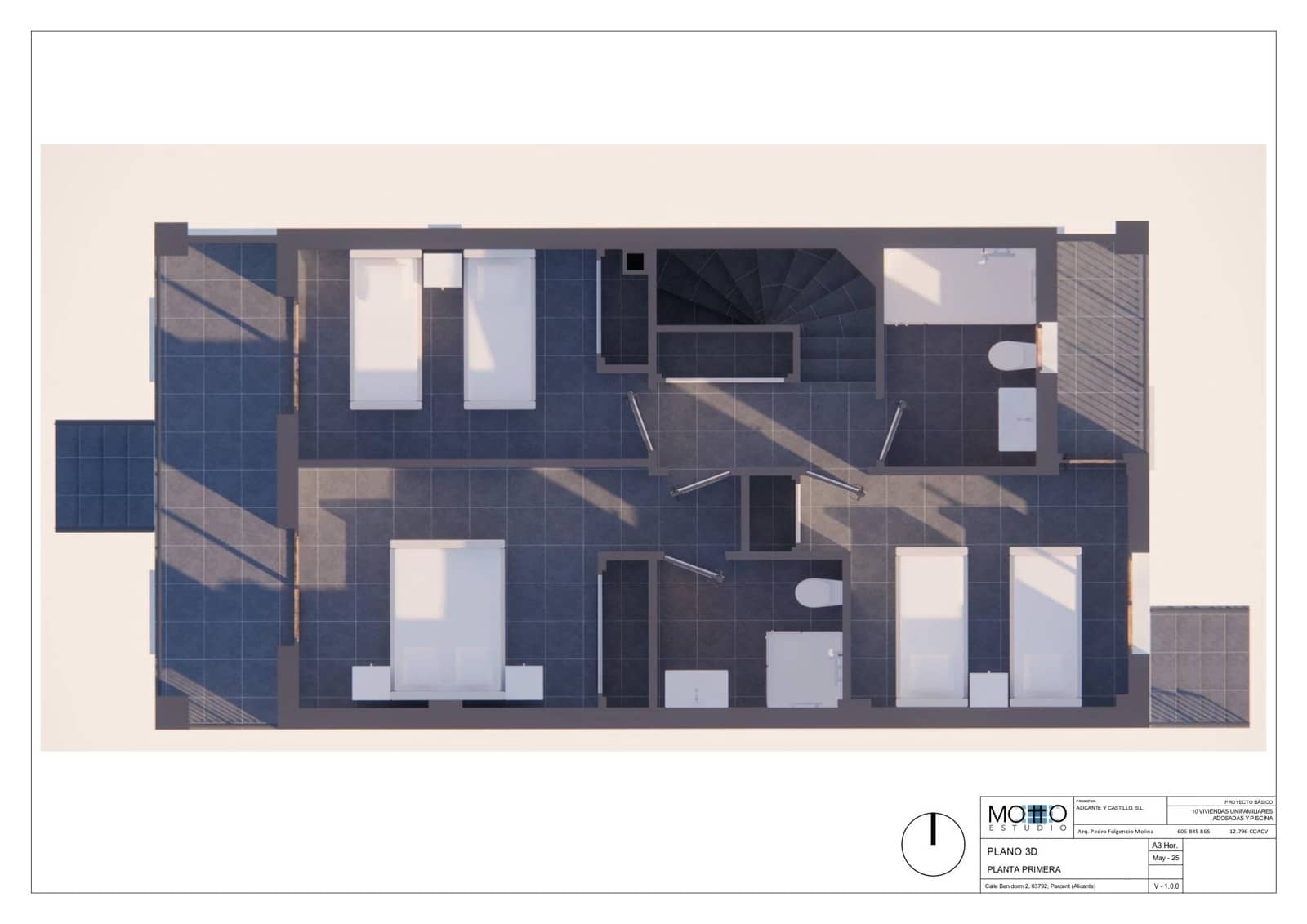 3 soveværelse Rækkehus til salg i Parcent med swimmingpool garage - € 225.000 (Ref: 9134298)