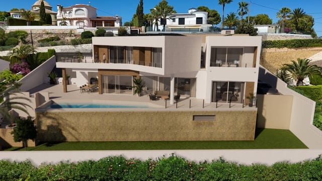 4 quarto Moradia para venda em Cometa - Carrió, Calpe / Calp com piscina garagem - 2 490 000 € (Ref: 9387850)