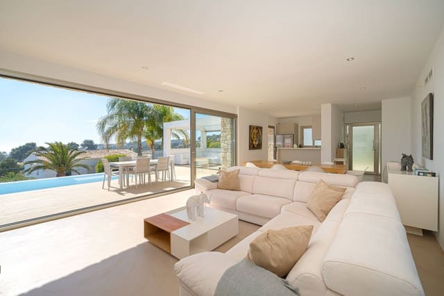 4 chambre Villa/Maison à vendre à Portichol - Balcón al Mar, Javea / Xàbia avec piscine garage - 1 299 000 € (Ref: 9666438)