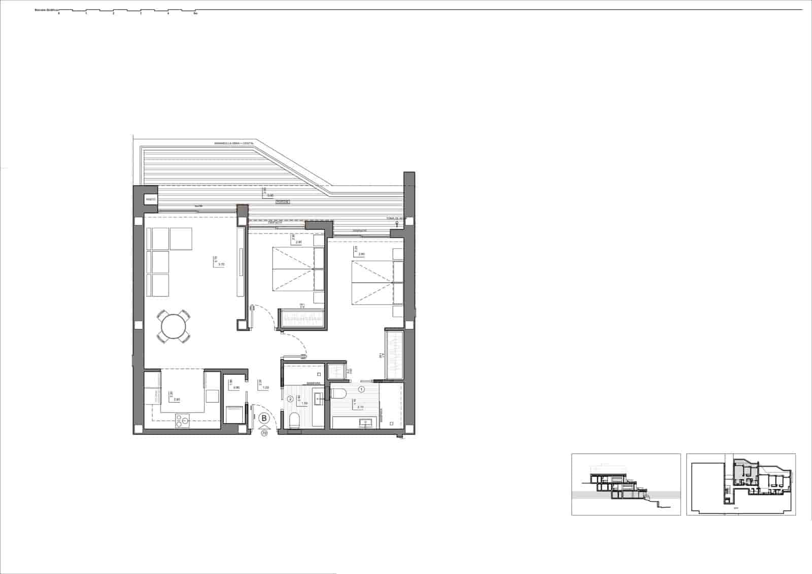 2 slaapkamer Appartement te koop in Cumbre del Sol met zwembad garage - € 375.000 (Ref: 9698795)