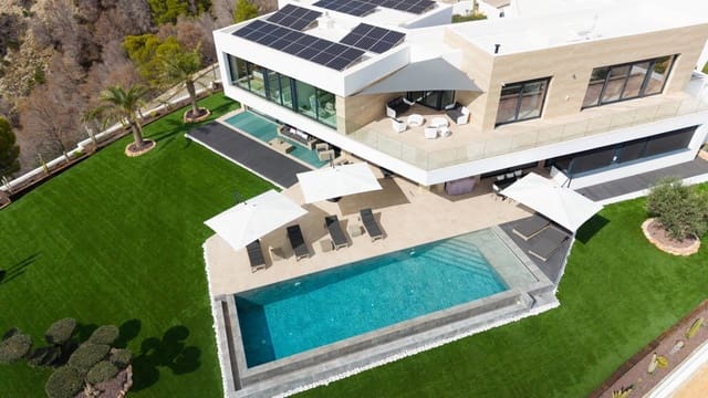 6 Zimmer Villa zu verkaufen in Altea la Vella, Altea mit Pool - 5.595.000 € (Ref: 9732048)