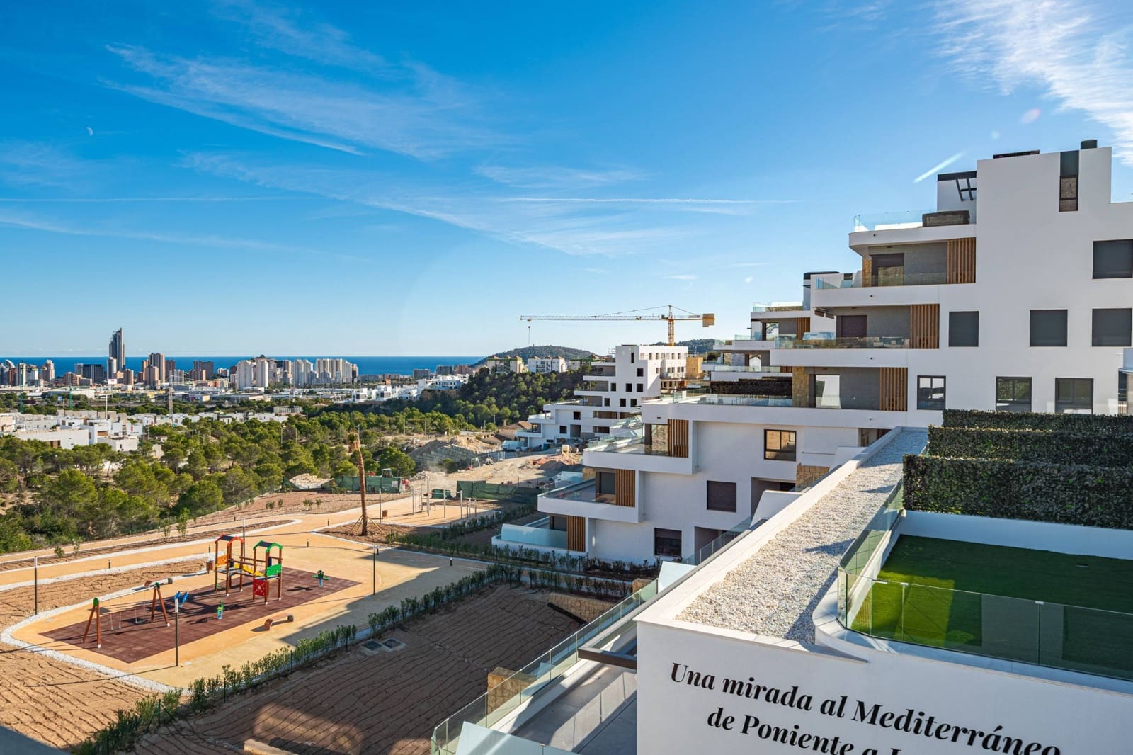 3 soveværelse Penthouse til salg i Finestrat med swimmingpool garage - € 480.000 (Ref: 9876353)