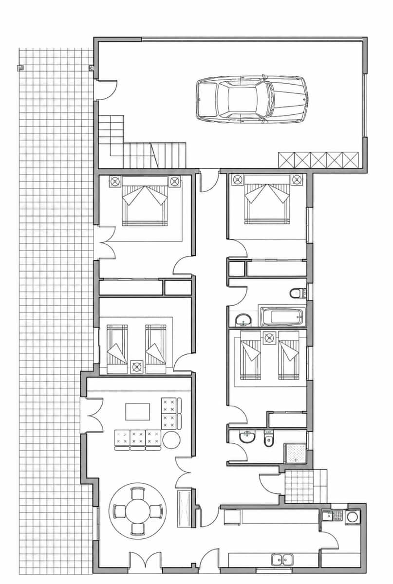 4 chambre Villa/Maison à vendre à Jalon / Xalo avec piscine garage - 879 000 € (Ref: 9881895)