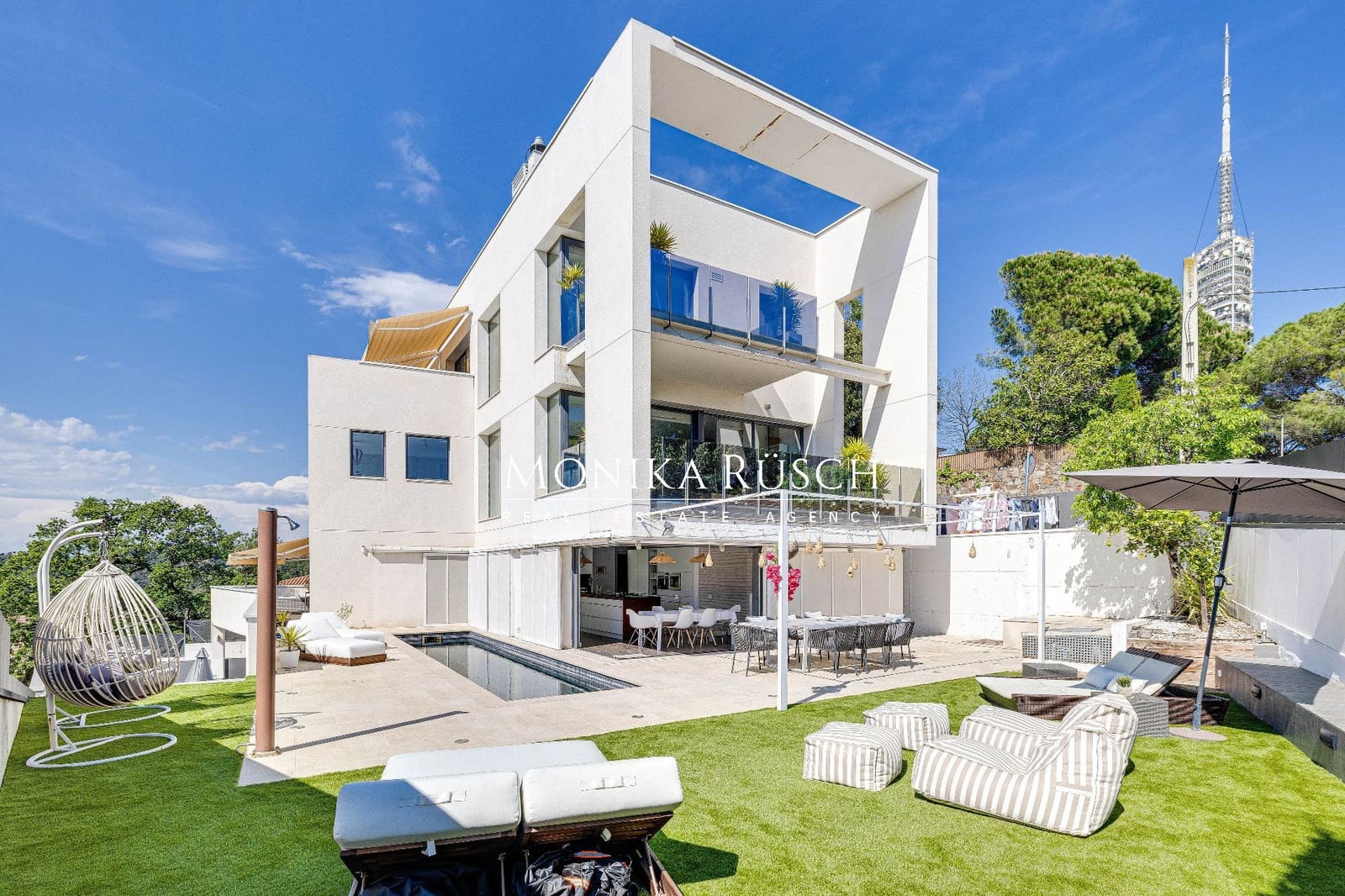 10 slaapkamer Villa te huur in Barcelona stad met zwembad garage - € 25.000 (Ref: 5279559)