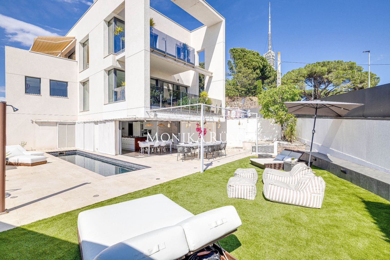 10 slaapkamer Villa te huur in Barcelona stad met zwembad garage - € 25.000 (Ref: 5279559)