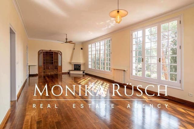 6 bedroom Villa for rent in Sant Cugat del Vallès with pool garage - € 7,650 (Ref: 7887225)