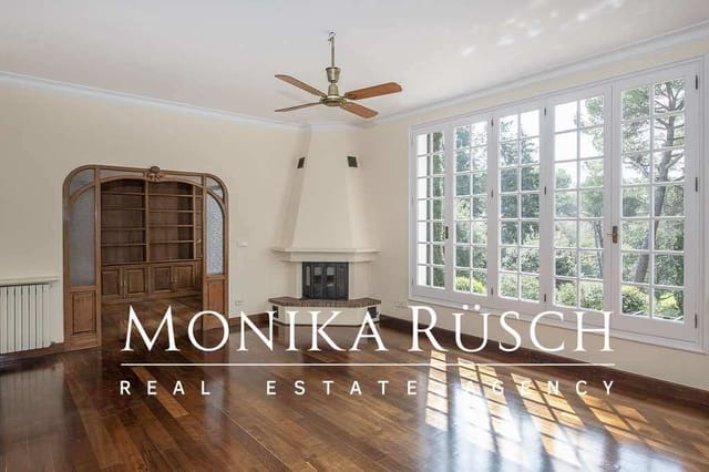 6 bedroom Villa for rent in Sant Cugat del Vallès with pool garage - € 7,650 (Ref: 7887225)