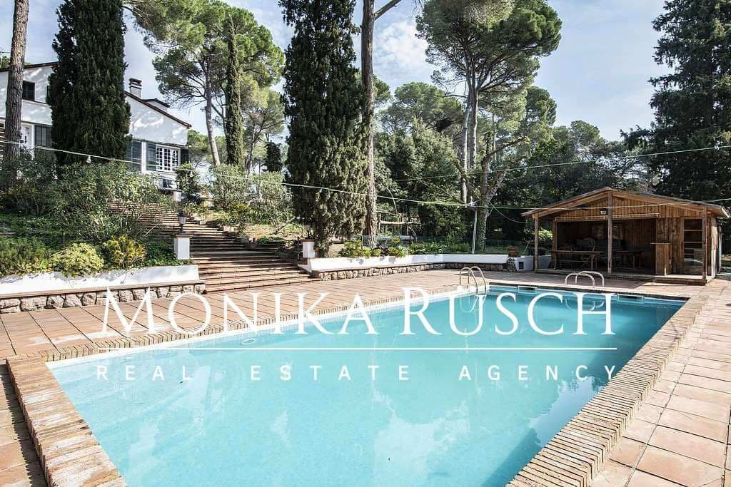 6 bedroom Villa for rent in Sant Cugat del Valles with pool garage - € 7,650 (Ref: 7887225)