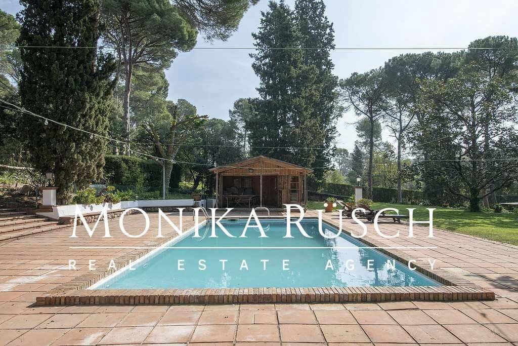 6 bedroom Villa for rent in Sant Cugat del Valles with pool garage - € 7,650 (Ref: 7887225)