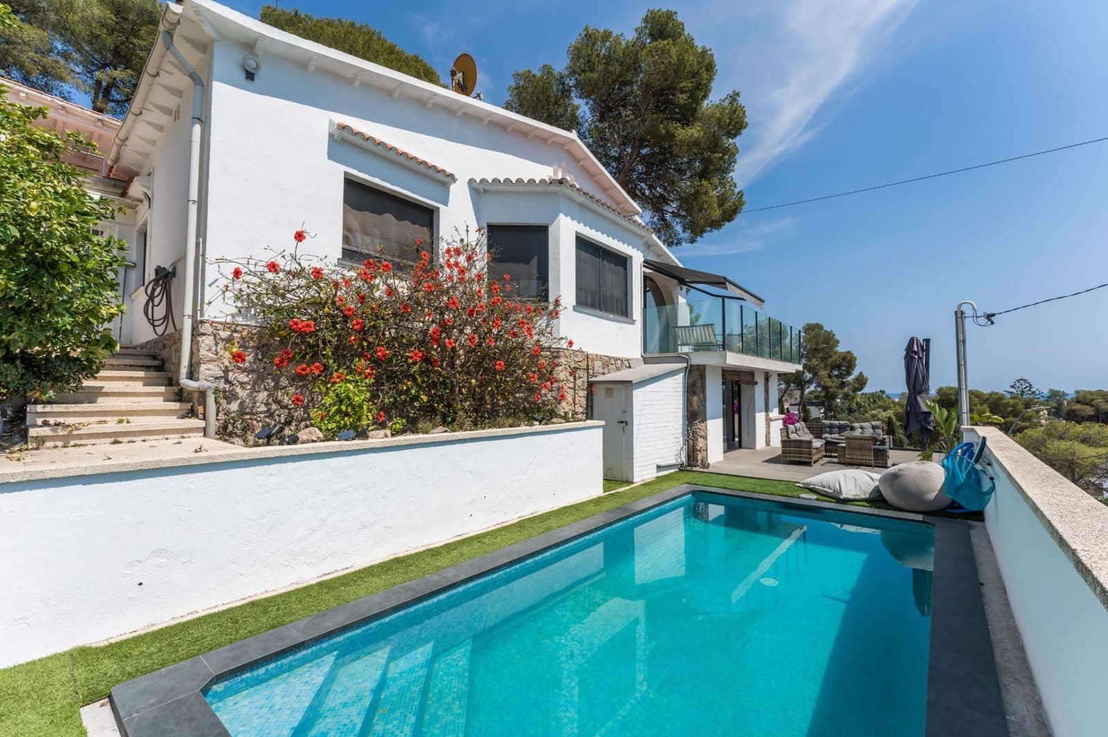 4 camera da letto Villa da affittare in Castelldefels con piscina - 12.000 € (Rif: 8928420)
