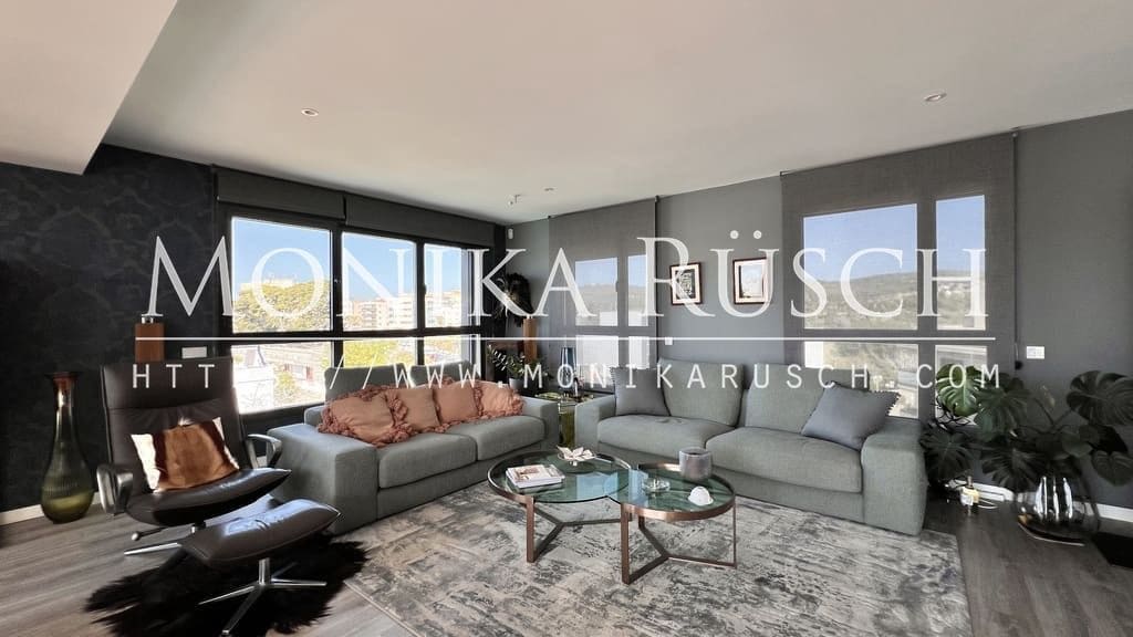 3 bedroom Penthouse for rent in Sitges with pool garage - € 5,500 (Ref: 9001028)