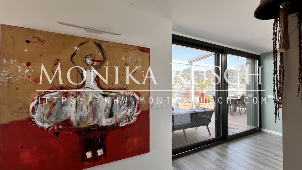 3 bedroom Penthouse for rent in Sitges with pool garage - € 5,500 (Ref: 9001028)