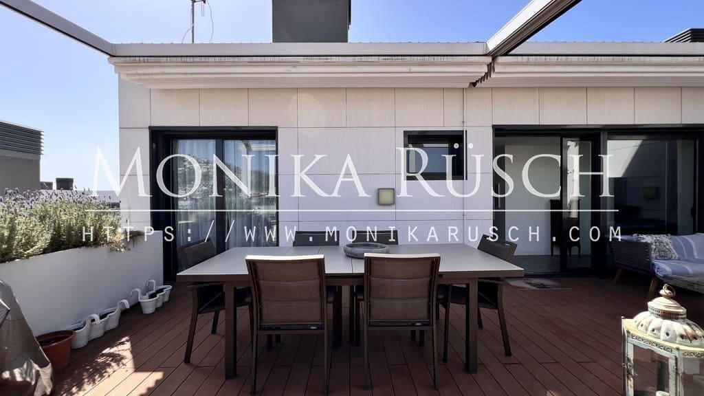 3 bedroom Penthouse for rent in Sitges with pool garage - € 5,500 (Ref: 9001028)