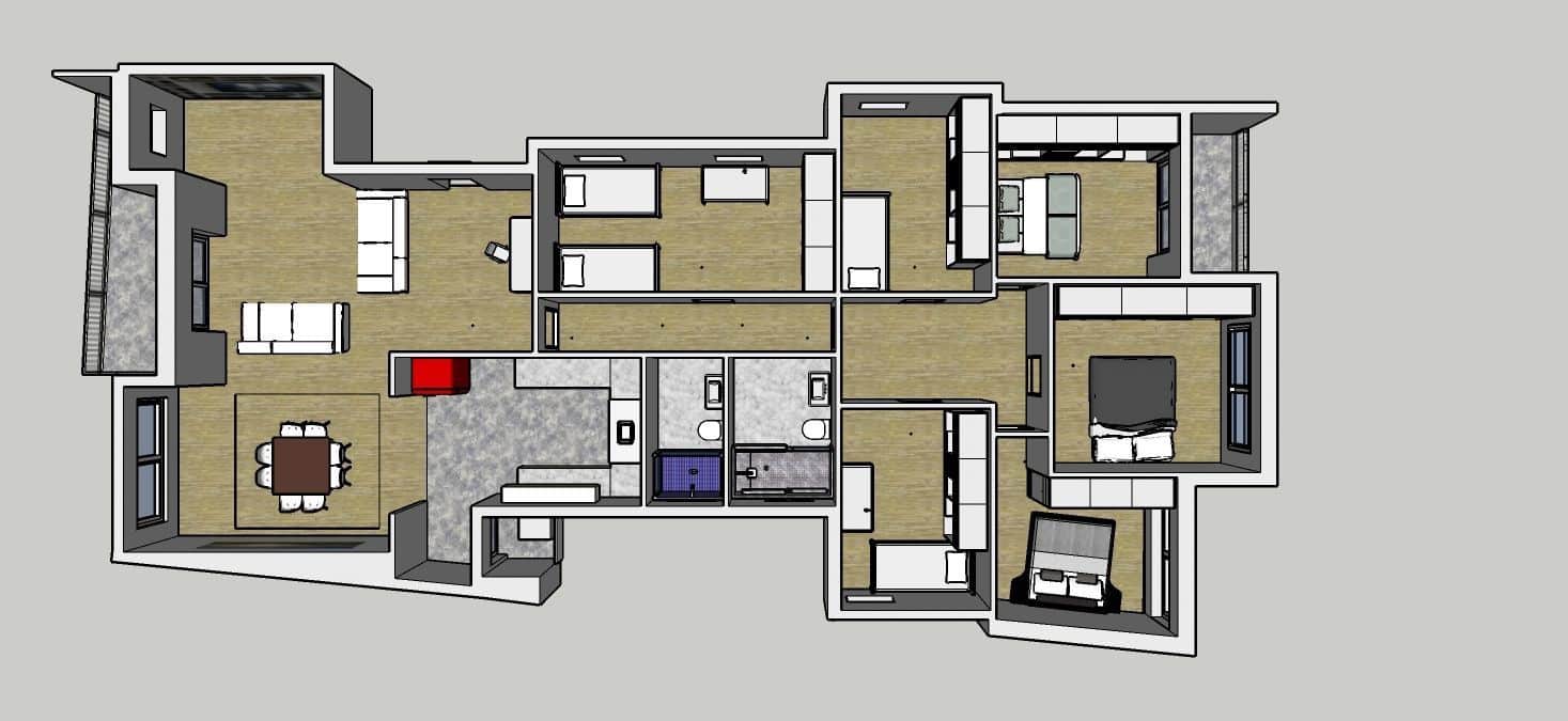 7 bedroom Flat for sale in Barcelona city with garage - € 975,000 (Ref: 9036389)