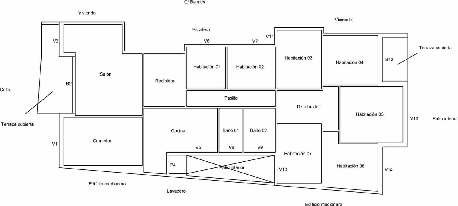 7 bedroom Flat for sale in Barcelona city with garage - € 975,000 (Ref: 9036389)