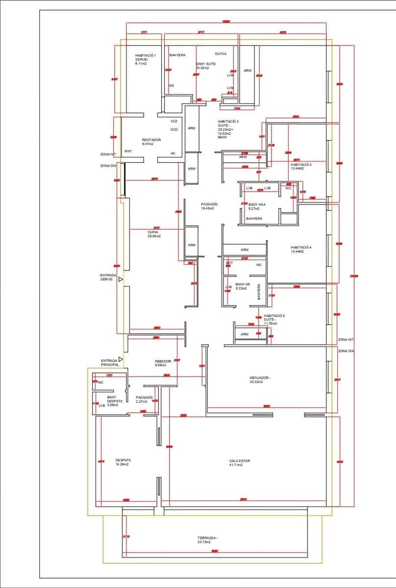 4 Zimmer Wohnung zu verkaufen in Barcelona Stadt mit Garage - 1.599.000 € (Ref: 9355489)