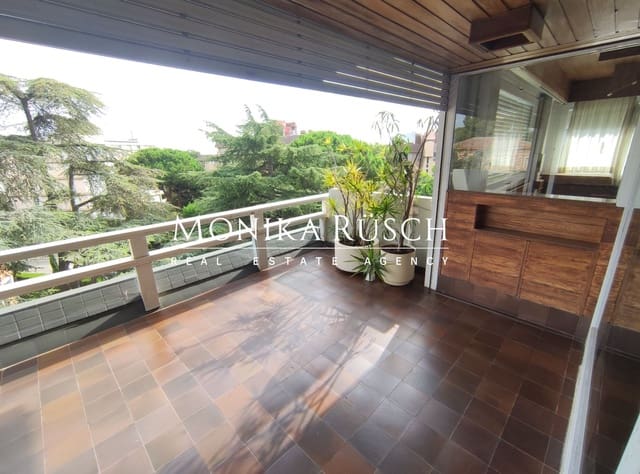 Appartement de 3 chambres à louer à Pedralbes, Barcelone ville avec piscine garage - 3 500 € (Ref: 9451507)