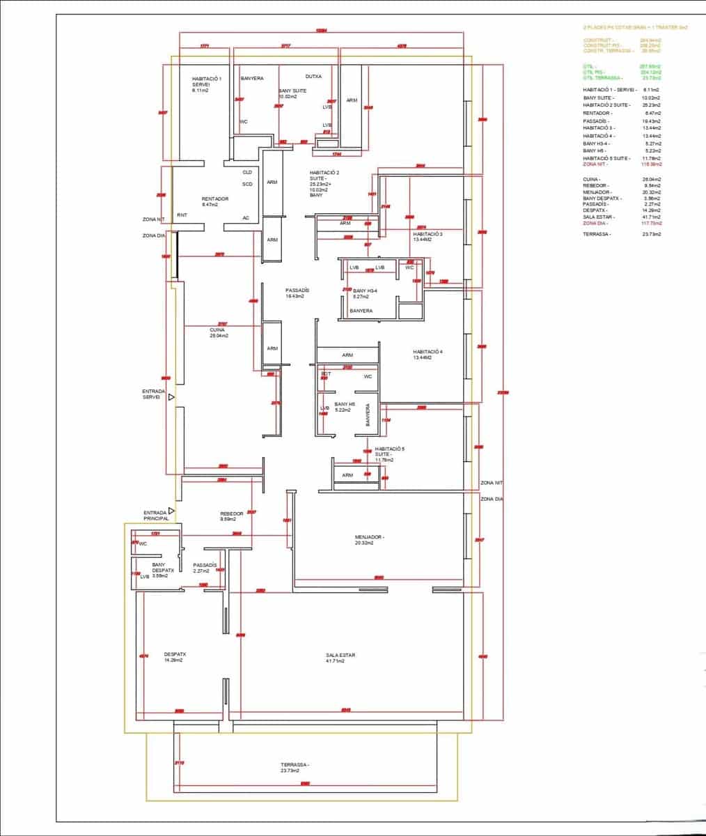 4 sypialnia Mieszkanie do wynajęcia w Miasto Barcelona z garażem - 4 500 € (Ref: 9491069)