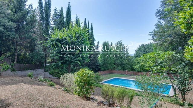 4 slaapkamer Villa te huur in Valldoreix, Sant Cugat del Vallès met zwembad garage - € 3.500 (Ref: 9535502)