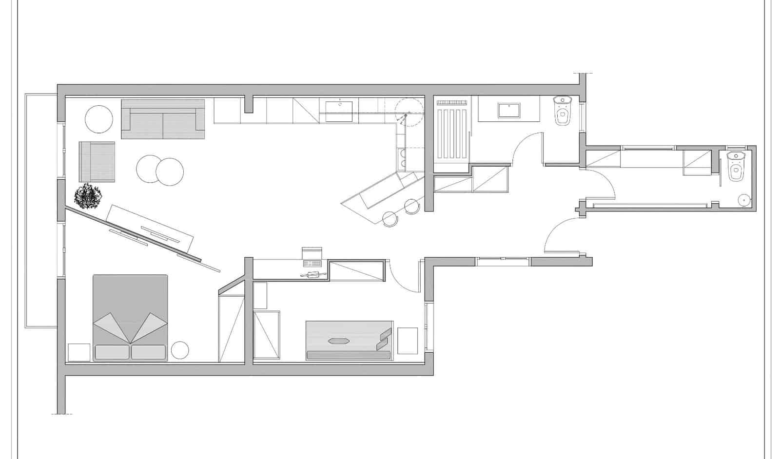 2 sypialnia Mieszkanie na sprzedaż w Miasto Barcelona - 850 000 € (Ref: 9535503)