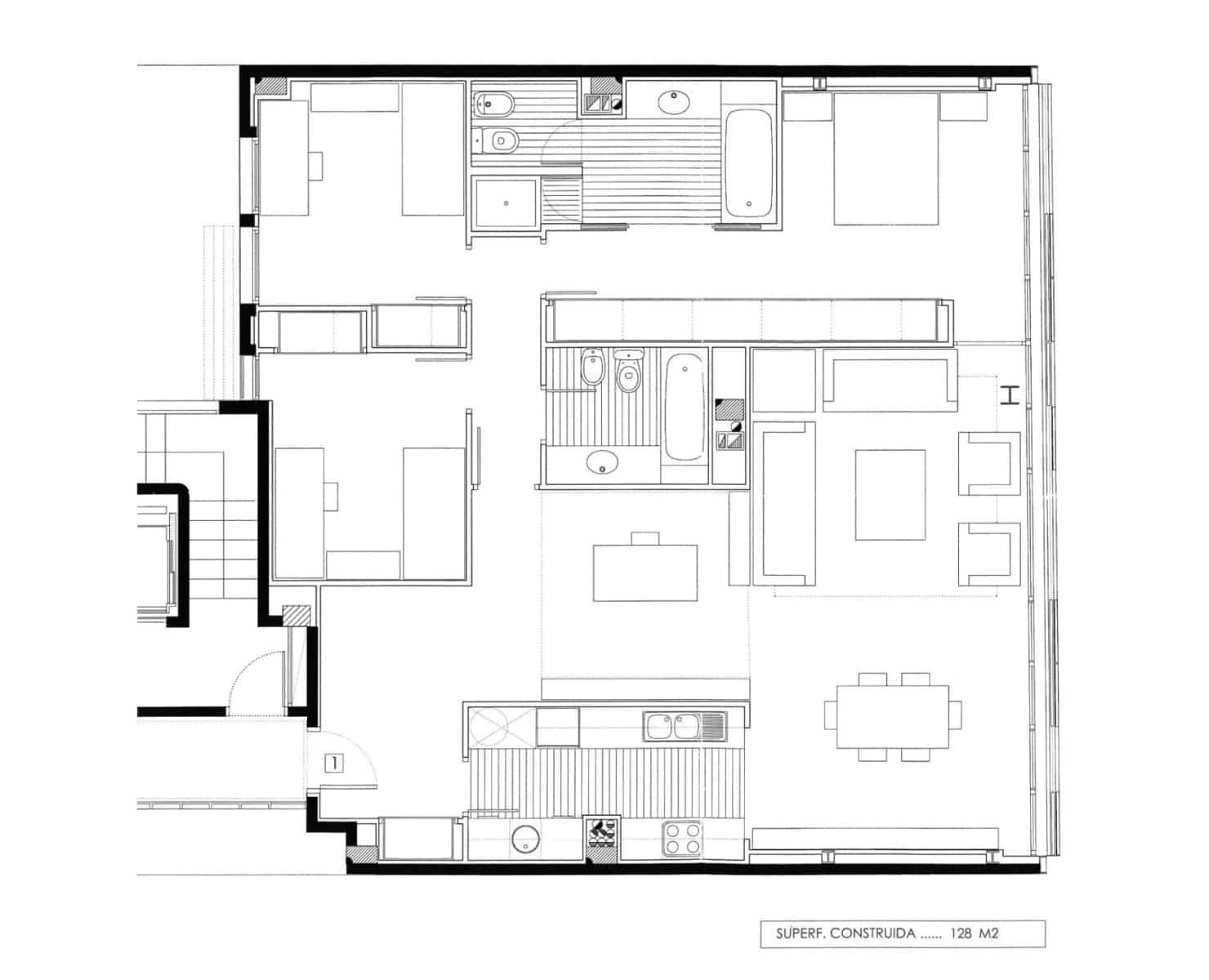 3 sypialnia Mieszkanie na sprzedaż w Miasto Barcelona z garażem - 1 200 000 € (Ref: 9550599)