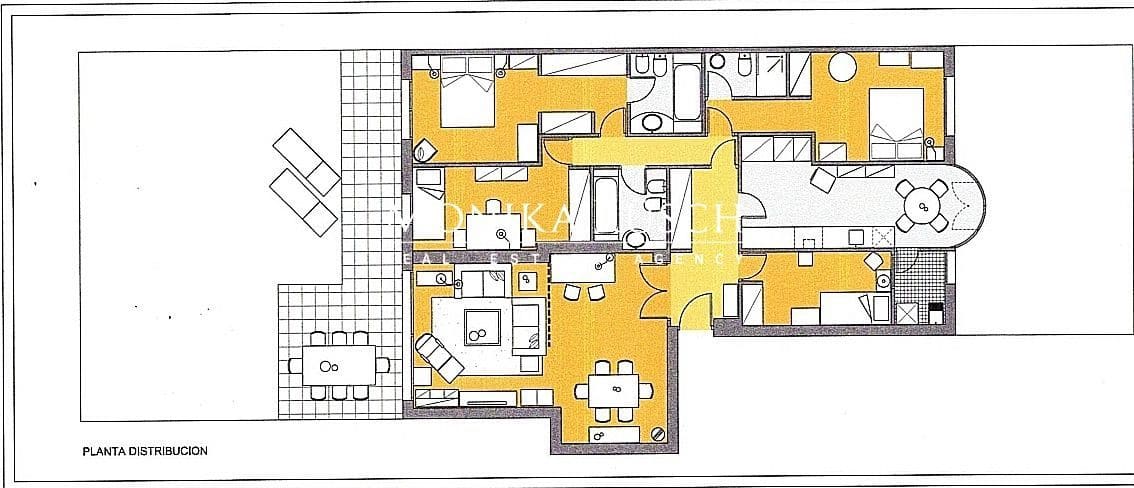 Appartement de 4 chambres à louer à Sant Cugat del Valles avec piscine garage - 2 420 € (Ref: 9607164)