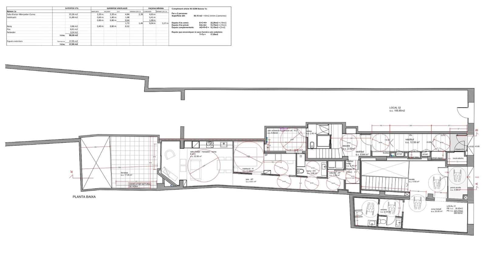 Commercial for rent in Barcelona city - € 2,900 (Ref: 9694668)