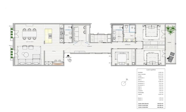 Piso de 4 habitaciones en Barcelona ciudad en venta - 1.720.000 € (Ref: 9726313)