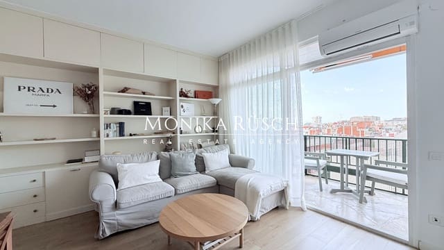 Piso de 2 habitaciones en Barcelona ciudad en alquiler con garaje - 2.140 € (Ref: 9824659)