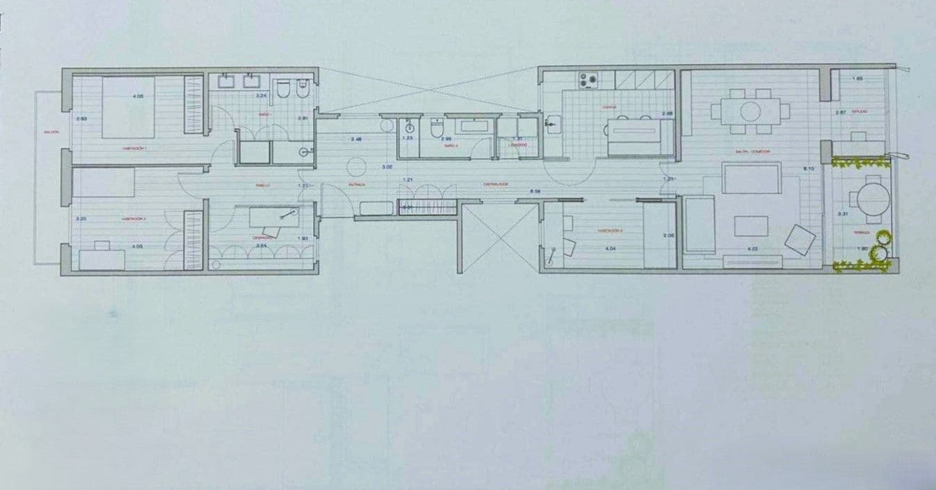 3 makuuhuone Asunto myytävänä paikassa Barcelona kaupunki - 1 125 000 € (Ref: 9838873)