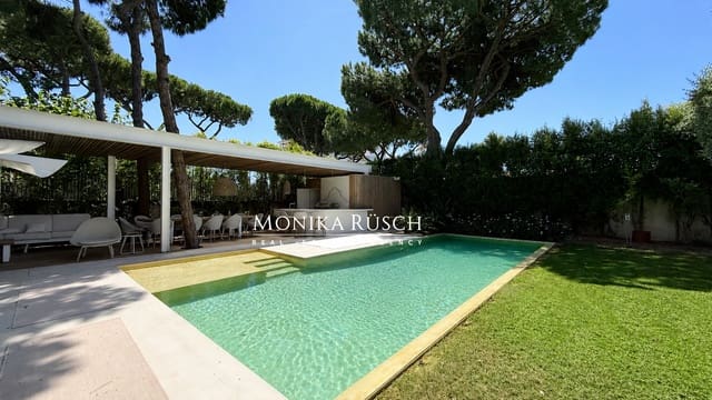 Chalet de 5 habitaciones en Castelldefels en alquiler con piscina garaje - 18.000 € (Ref: 9844815)