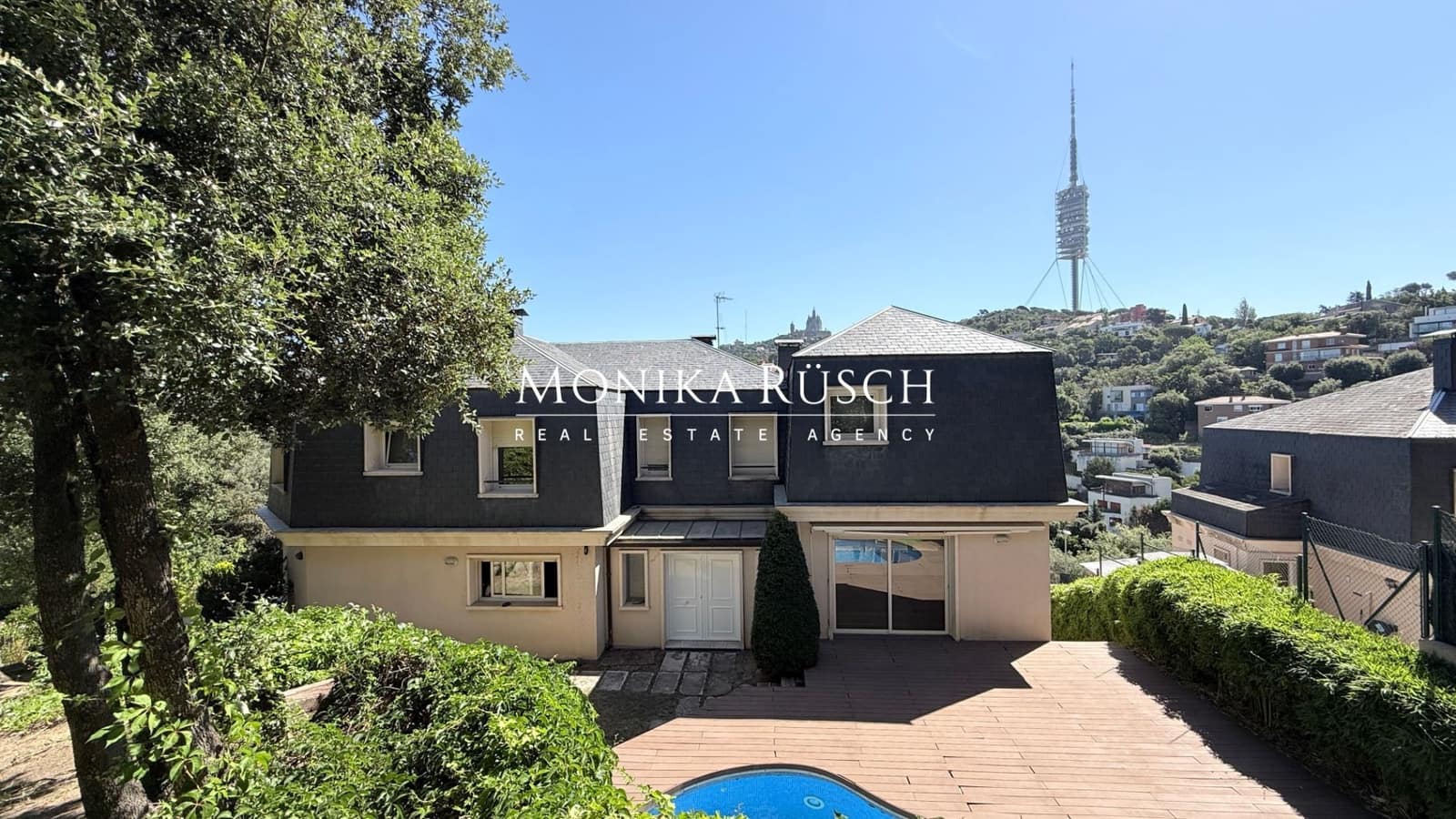 6 soveværelse Villa til leje i Barcelona by med swimmingpool garage - € 5.500 (Ref: 9946948)