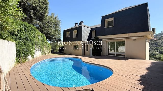 6 soverom Villa til leie i Barcelona by med svømmebasseng garasje - € 5 500 (Ref: 9946948)