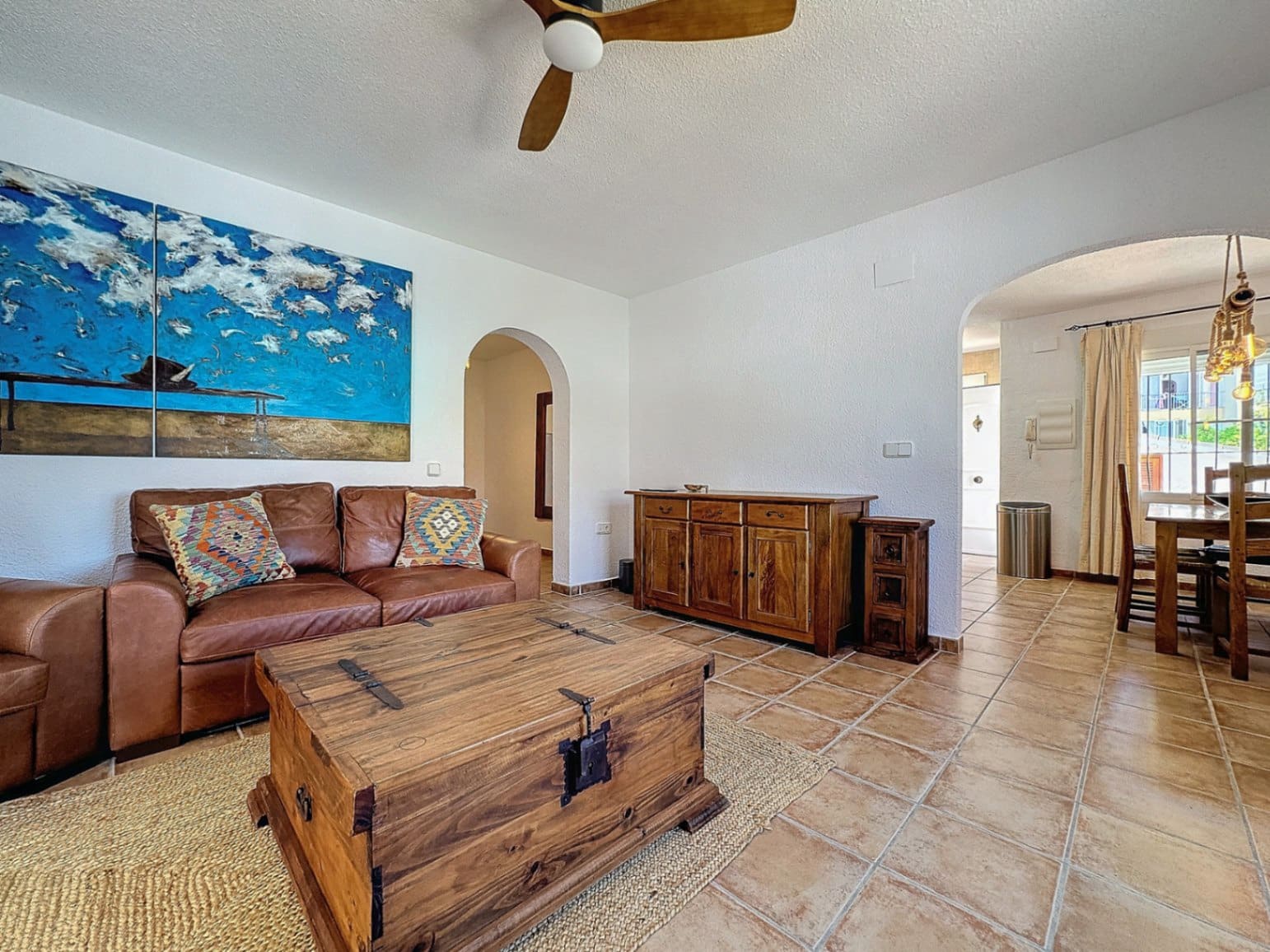 3 slaapkamer Villa te huur in Albir met zwembad garage - € 2.950 (Ref: 10095646)