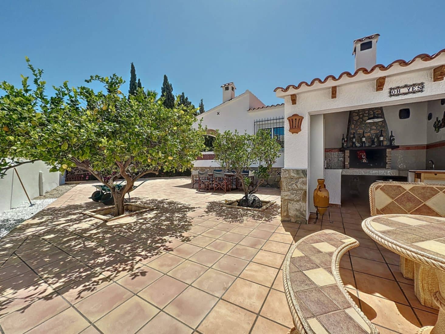 3 slaapkamer Villa te huur in Albir met zwembad garage - € 2.950 (Ref: 10095646)