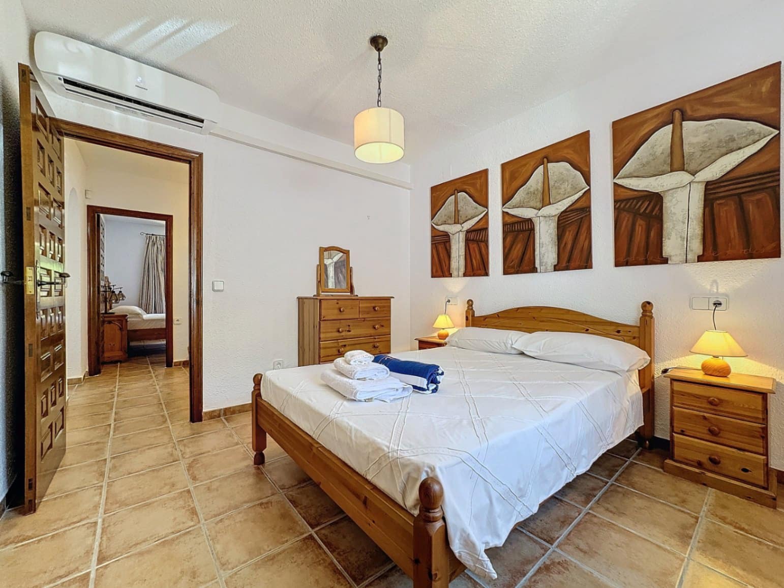 3 slaapkamer Villa te huur in Albir met zwembad garage - € 2.950 (Ref: 10095646)
