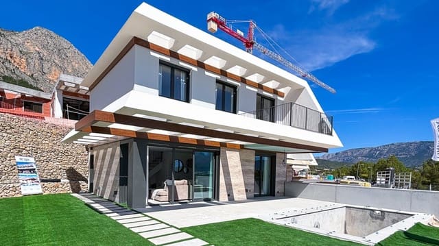 2 sypialnia Willa na sprzedaż w Polop z basenem garażem - 525 700 € (Ref: 10171591)