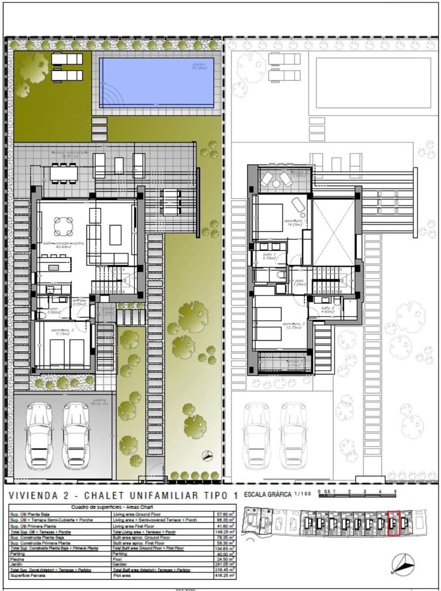 3 soverom Villa til salgs i Finestrat med svømmebasseng garasje - € 870 000 (Ref: 6558951)