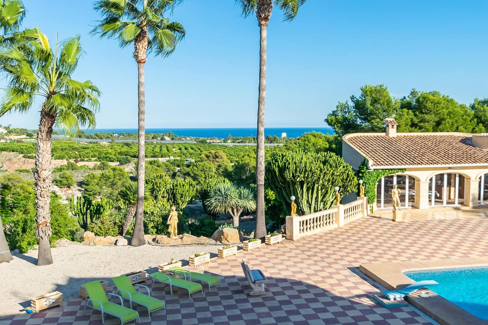 8 chambre Villa/Maison à vendre à Alfaz del Pi / L'Alfas del Pi avec piscine garage - 2 450 000 € (Ref: 6870918)